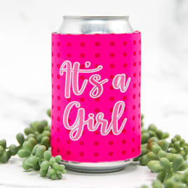 Fluorescent Neon Foam Collapsible Can Sleeves