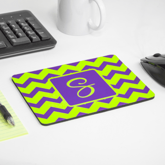 Custom Fluorescent Neon Custom Printed Small Mouse Pads