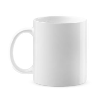 11oz White Ceramic Sublimation Coffee Mugs - Case of 36pcs