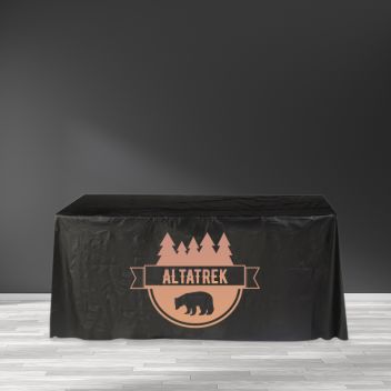 Recyclable Plastic Table Cover - 65" x 132"