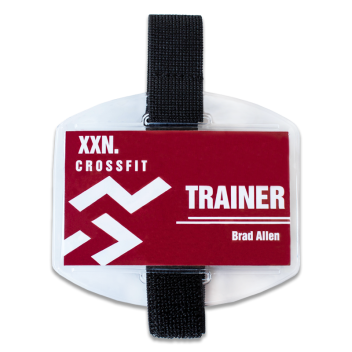 Armband Badge Holder with Elastic Cord