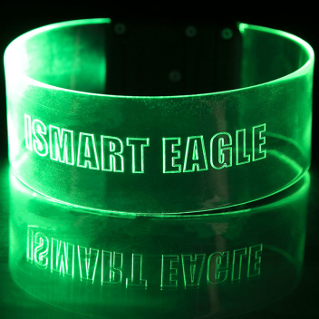 Custom Custom Laser Engraved LED Magnetic Wristband Bracelet