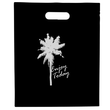 12 x 15 Inch Die Cut Handle Plastic Bags