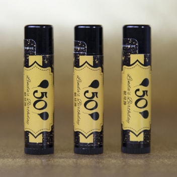 Flavored Beeswax Lip Balm - One Imprint Color