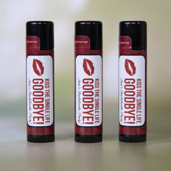 Natural Lip Balm in Black Tube - Full Color