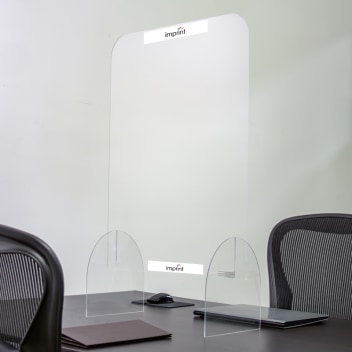 24 X 32 Inch Full Color Protective Acrylic Counter Barrier