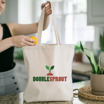 Custom Cotton Grocery Tote Bags