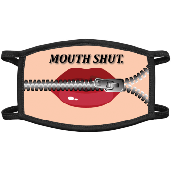 Zipped Lips Face Masks