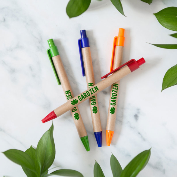 Professional recycled pens made with recycled plastic bottles