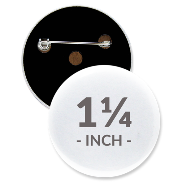 1 1/4 Inch Round Custom Buttons