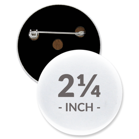 2 1/4 Inch Round Custom Buttons
