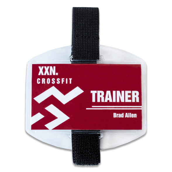 Armband Badge Holder With Elastic Cord
