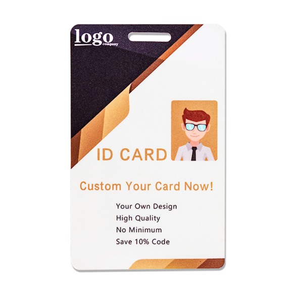 Full Color Printed PVC Cards - Credit Card Size 3.375 X 2.125 In