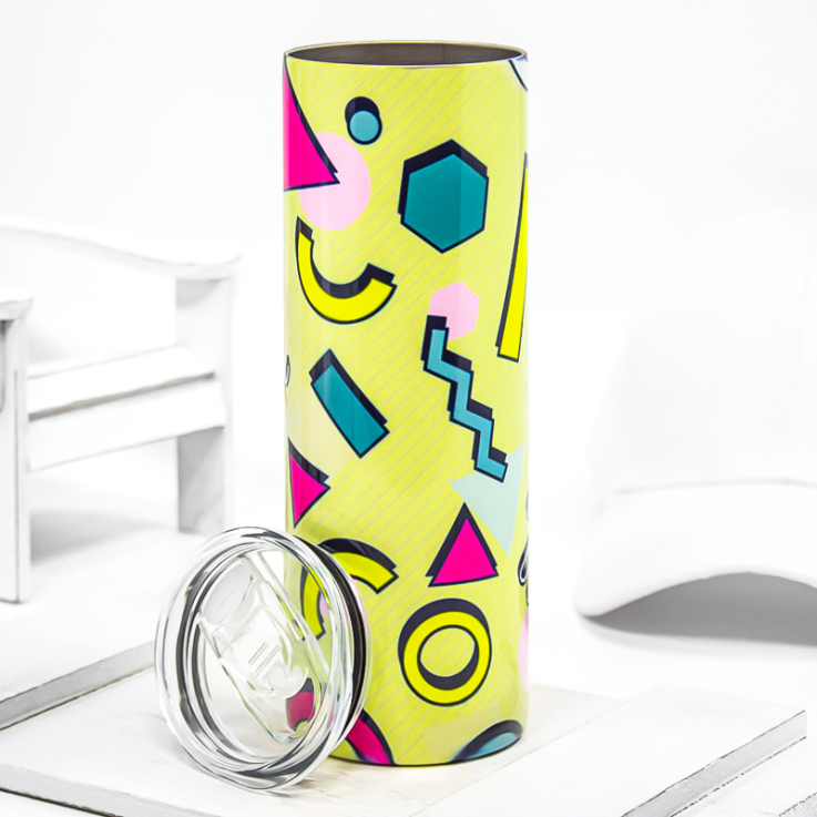 20 Oz. Custom Printed Fluorescent Neon Stainless Steel Tumblers -  Custom Printed
