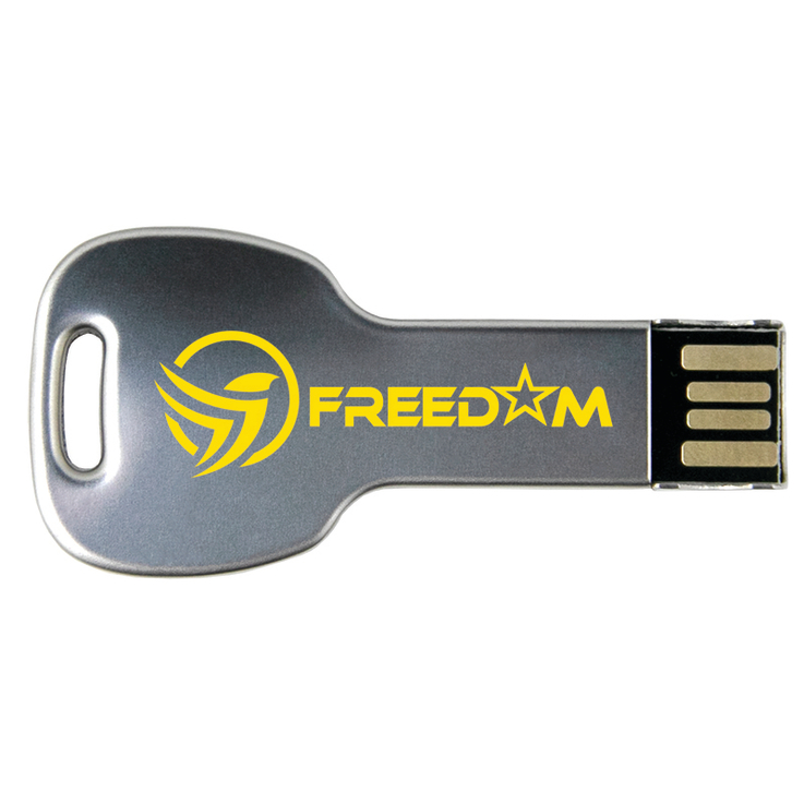 Custom Key Shape USB Flash Drives - Key