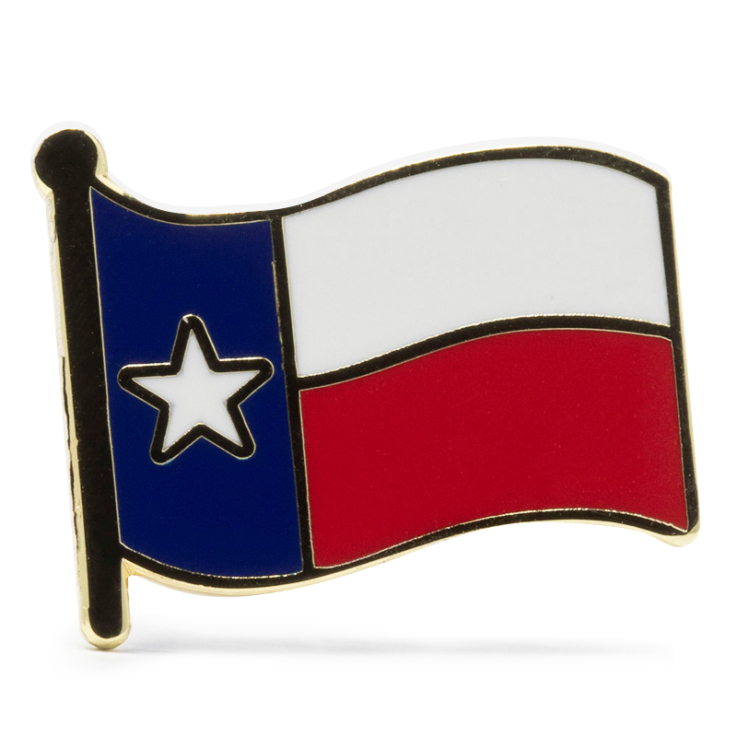 Texas Stock Lapel Pins - America