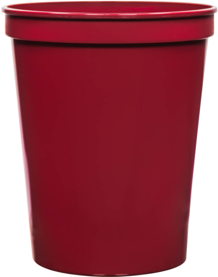 Maroon - Plastic Cup