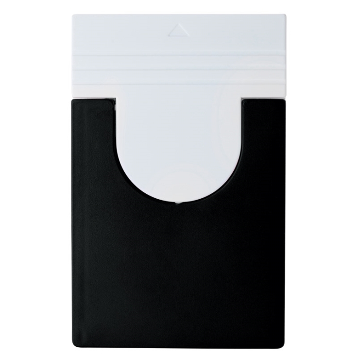 Black Stand with Microfiber Cloth - Microfiber Cleaning Cloth