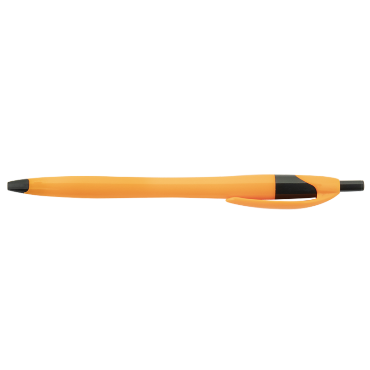 Orange - Back - Grip Pen