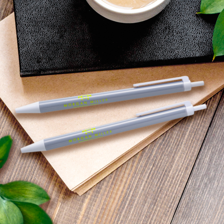 Value Retractable Pens - Grip Pen
