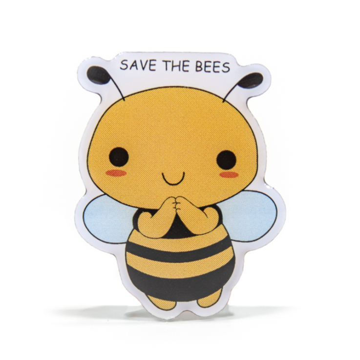 Save The Bees Stock Lapel Pins - Environment