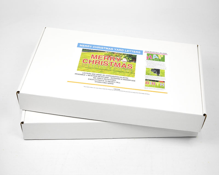 Pre-Packaged Merry Christmas Yard Letters - Yard Letters