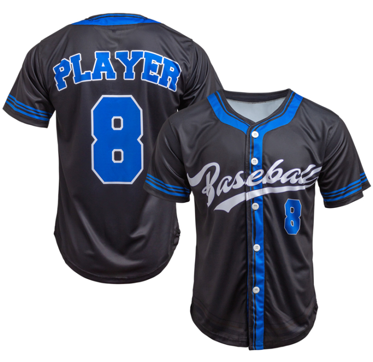 Black Baseball Jerseys.