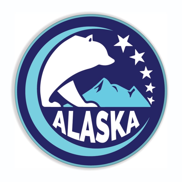 Alaska Stock Lapel Pins - Alaska