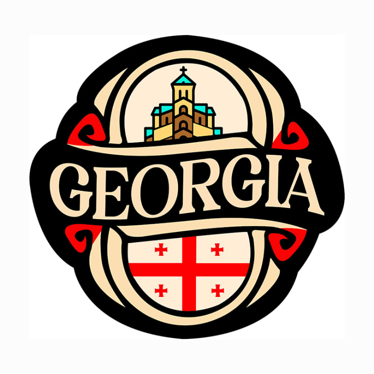 Georgia Stock Lapel Pins - Patriotic