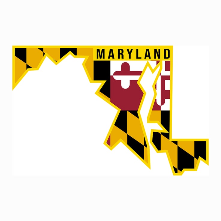 Maryland Stock Lapel Pins - Maryland Lapel Pin