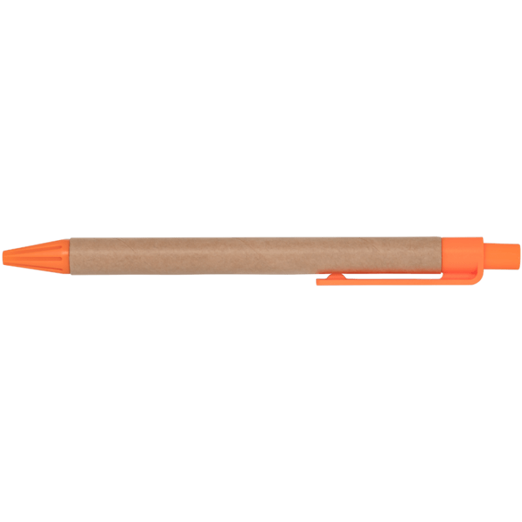 Orange - Back - Grip Pen