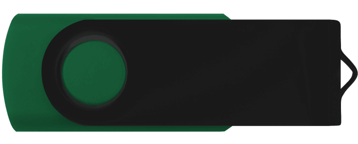 Dark Green - Black - Computer Accessory