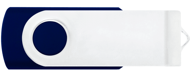 Navy Blue 281 - White - Computer Accessory