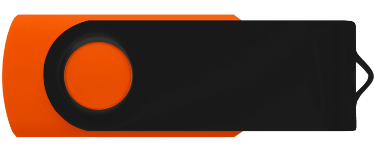 Orange 021 - Black - Usb