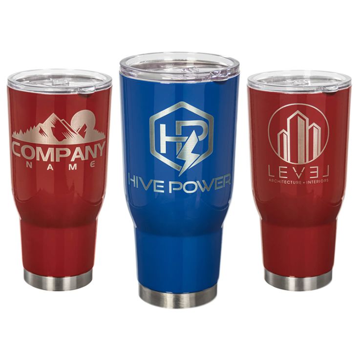 32 Oz. Laser Engraved Stainless Steel Tumblers