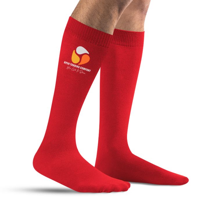 Custom Logo Cotton Socks - Imprint Socks