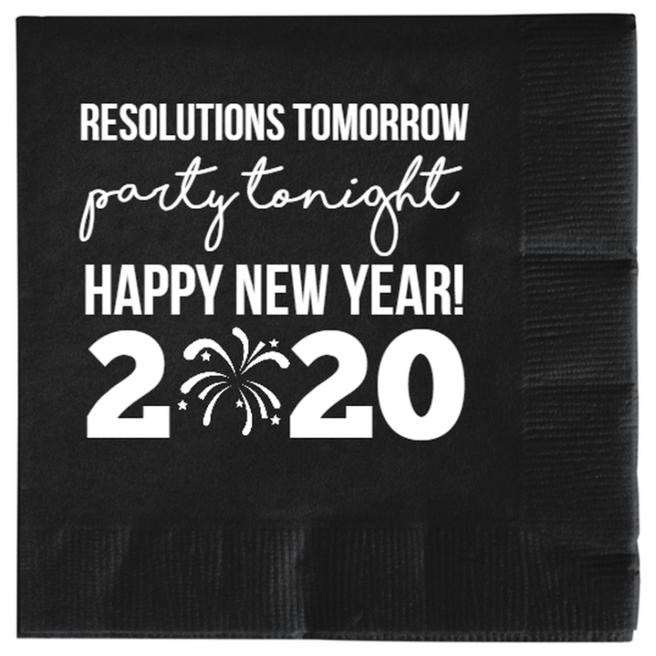 Happy New Year 2020 #115186 - Cheap Napkins