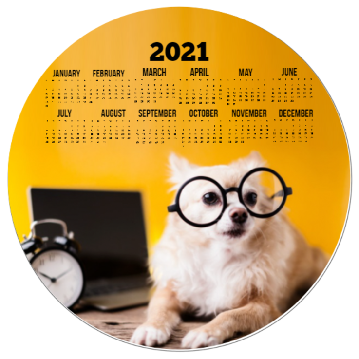 Mouse Pad Calendar 2021 #124544 - Computer Accessories
