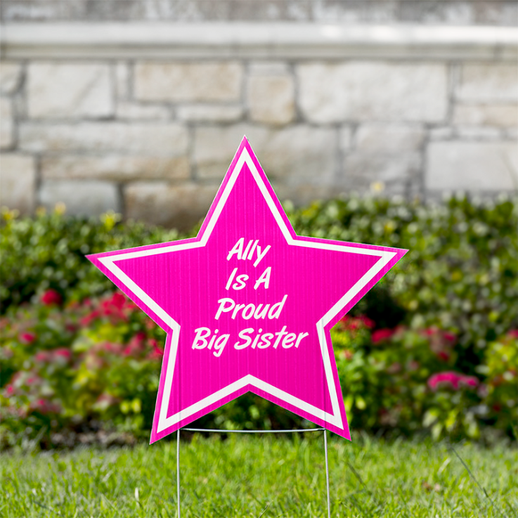 Star Yard Signs - 