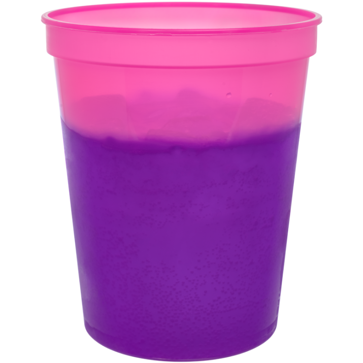 Pink To Purple - Color Changing Stadium Cups