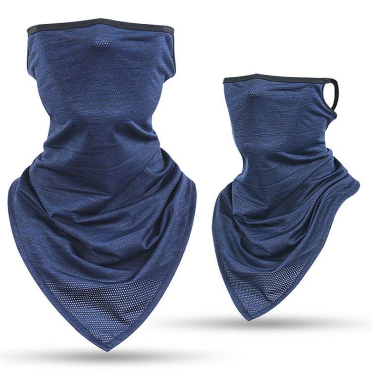 Solid Blue - Fae Covering Neck Gaiters