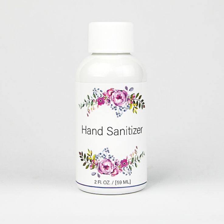 2 Oz Hand Sanitizers with Full Color Custom Label - Soap