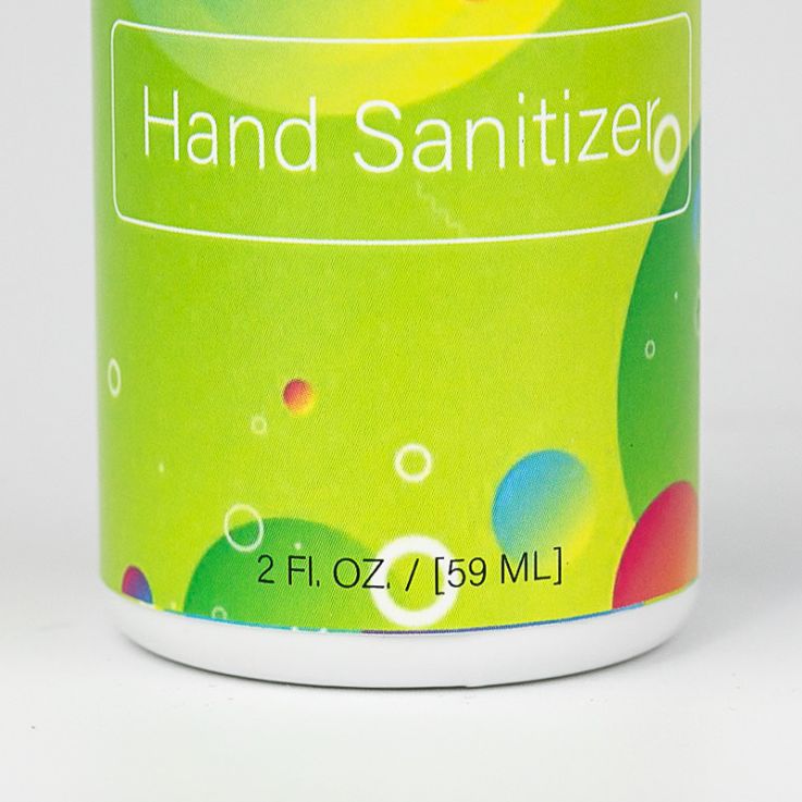 2 Oz Hand Sanitizers with Full Color Custom Label - Details - Cleaners