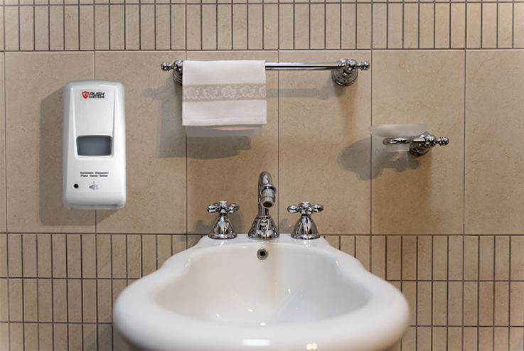 2 - Wall Mounted Automatic Hand Sanitizer Dispenser - 