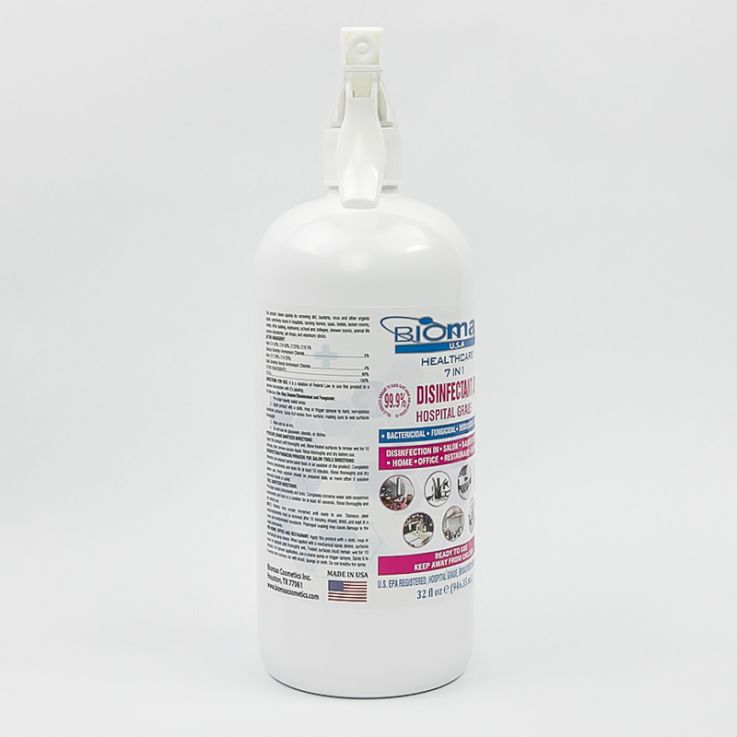 Liquid Disinfectant Solution 32 Oz Made In USA - Disinfectant Solution