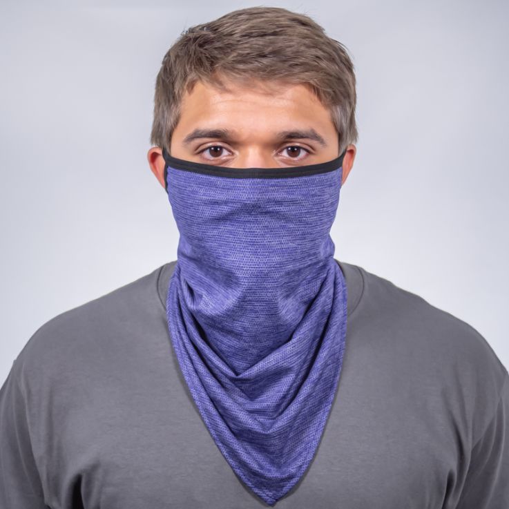 Solid Purple - Face Covering