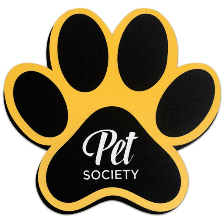 02Custom Die Cut Shape Mouse Pads - Pet Society - Mouse Pads