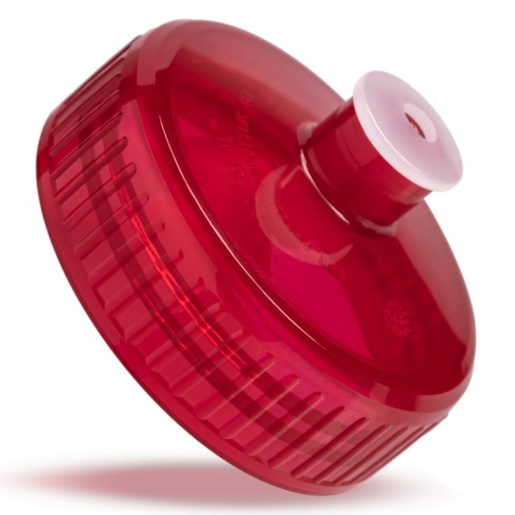 Sports Bottle Cap Translucent Red - Sport Bottle