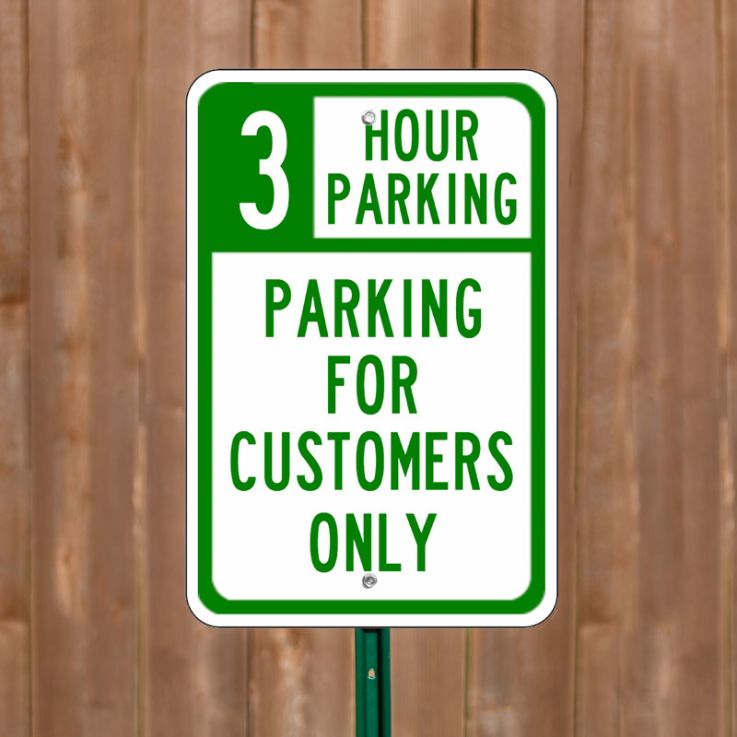 Customer Parking - Parking Signs