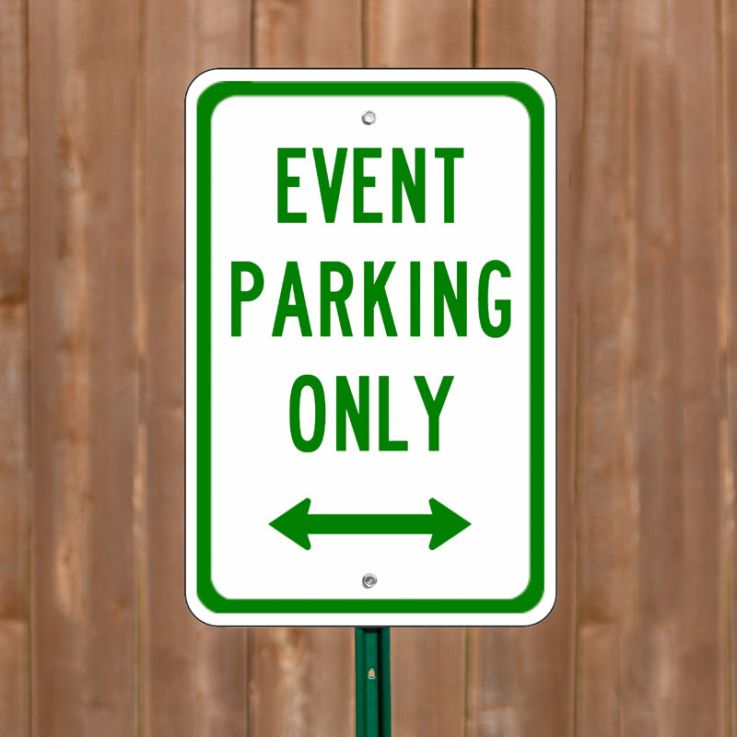 Event Parking - Parking Signs